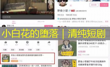 小白花的堕落｜清纯短剧