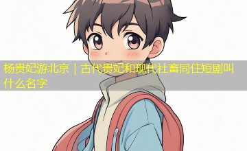 杨贵妃游北京｜古代贵妃和现代社畜同住短剧叫什么名字