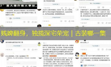 贱婢翻身，独揽深宅荣宠｜古装哪一集